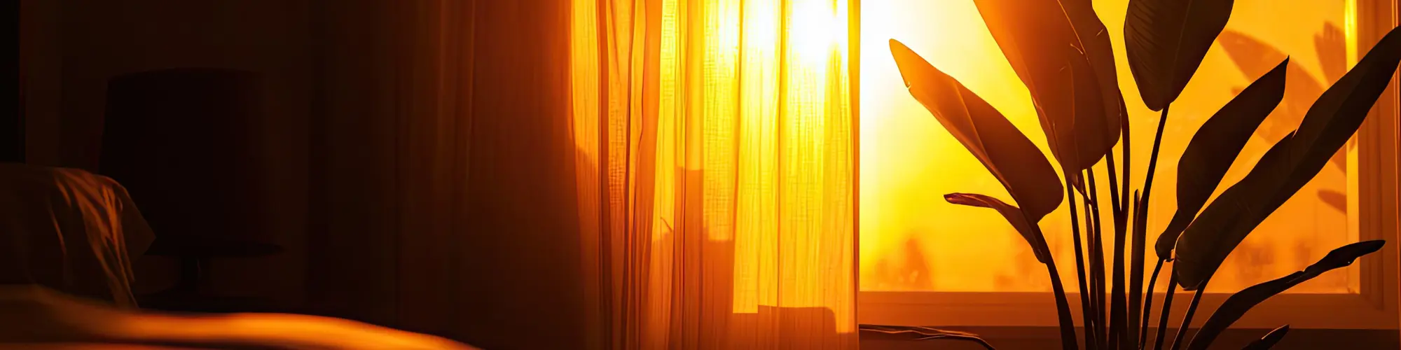 Weiche Licht- und Pflanzenschatten auf einer hellen Wand – natürliche, ruhige Atmosphäre.